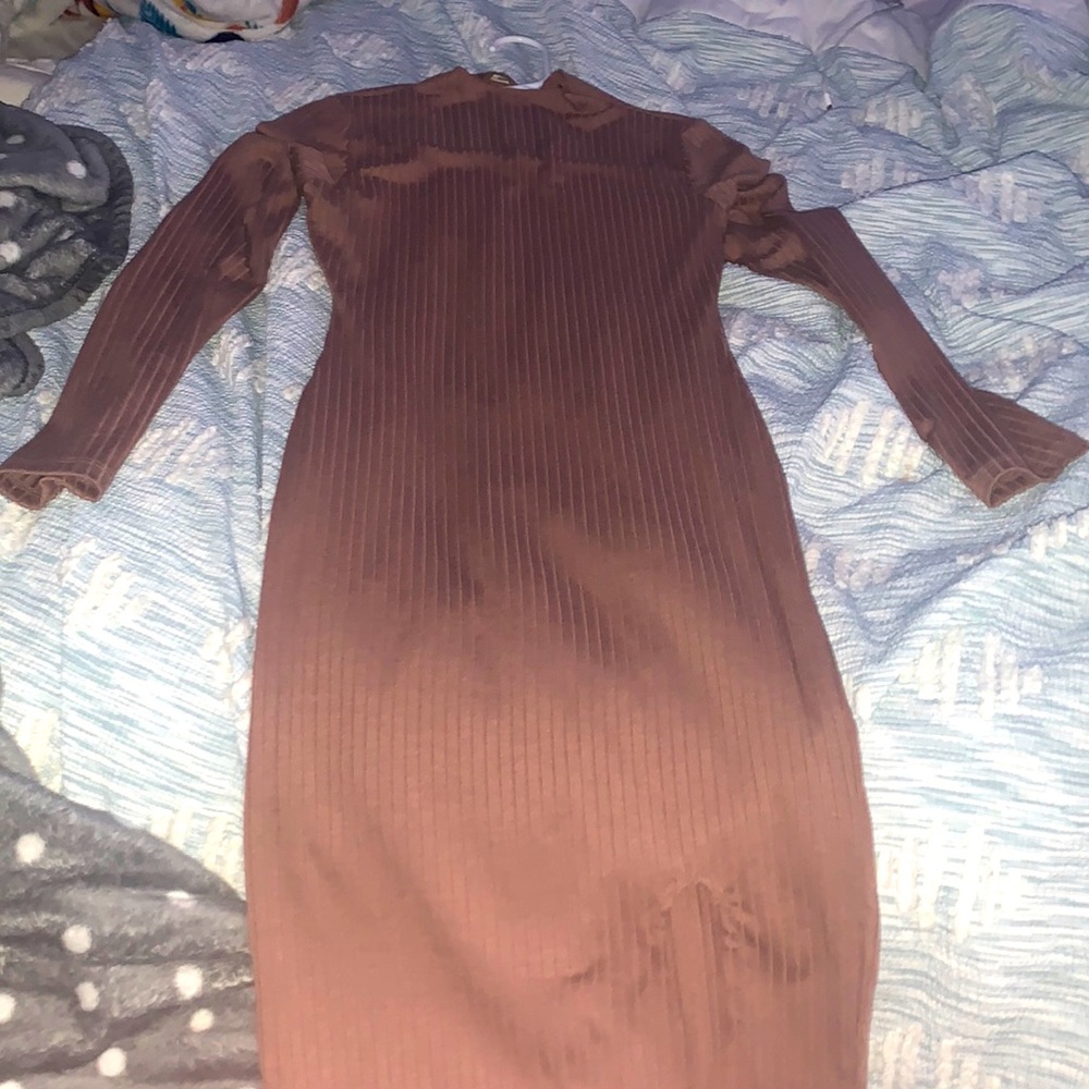 Long sleeve bodycon dress